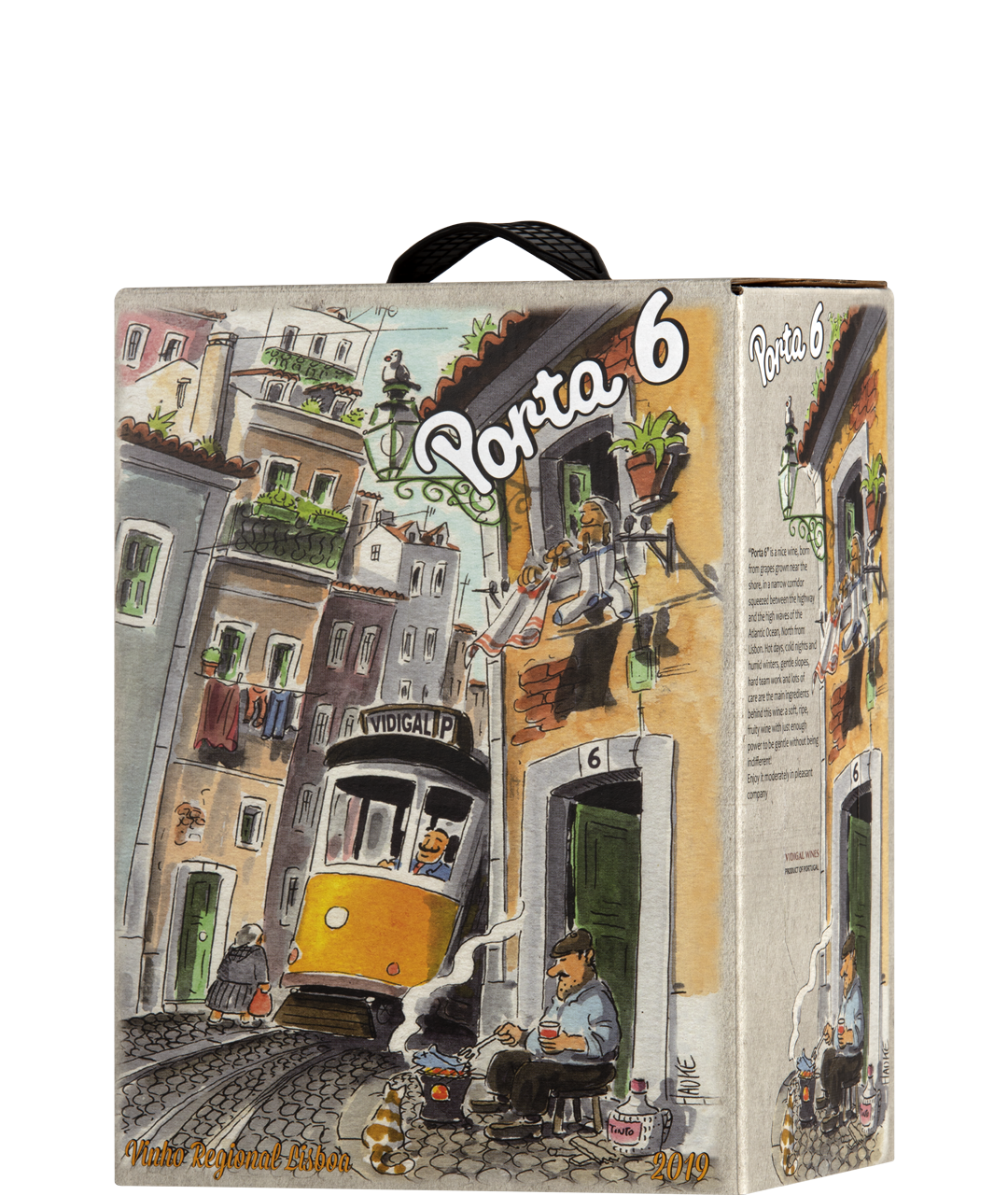Porta 6 - Tinto - BIB com Asa